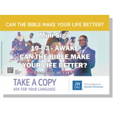HPG-19.3 - 2019 Edition 3 - Awake - "Can the Bible Make Your Life Better?" - LDS/Mini